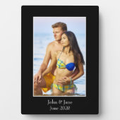 写真フレーム、カスタム写真 – パーソナライズされた フォトプラーク (正面)