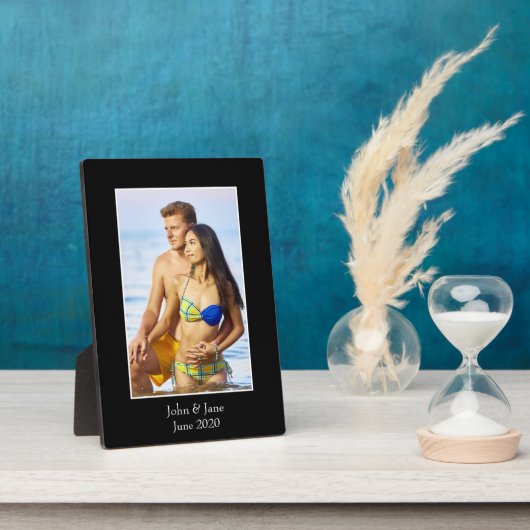 写真フレーム、カスタム写真 – パーソナライズされた フォトプラーク (側面)