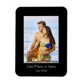 写真フレーム、カスタム写真 – パーソナライズされた マグネット (縦)