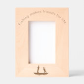 写真フレーム。 レーザー彫刻フレーム (正面)