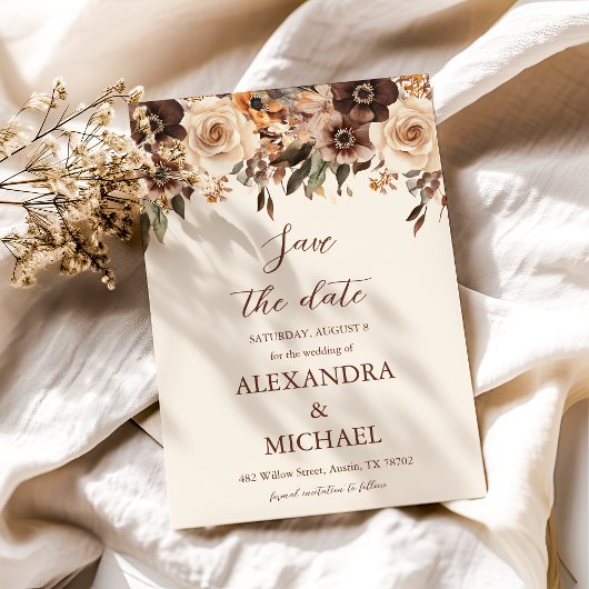 写真フローラテラコッタ結婚ズ セーブザデート