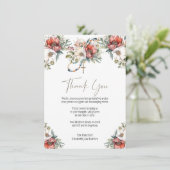 写真フローラロザリー葬儀の哀悼悔やみや弔慰 サンキューカード (スタンド正面)