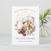 写真フローラ幾何学感謝祭 シーズンカード (スタンド正面)