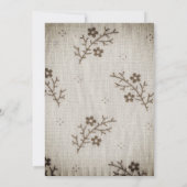 写真フローラ日付の保存 セーブザデート (裏面)