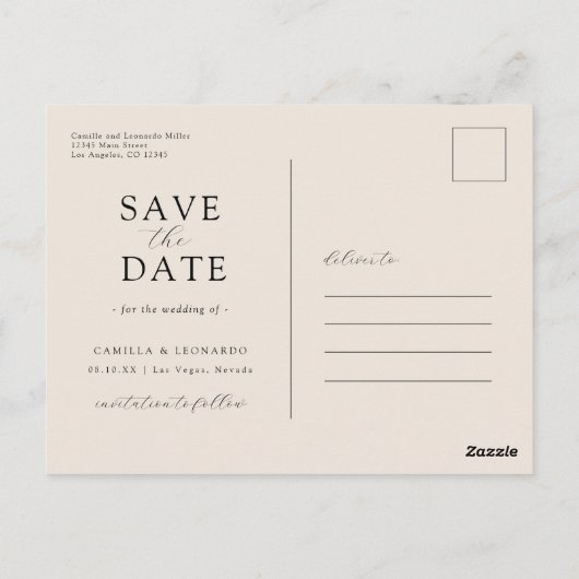 写真フローラ日付はがきを保存 ポストカード (裏面)