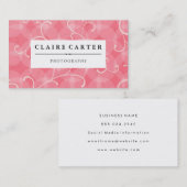 写真フローラ 名刺 (正面/裏面)