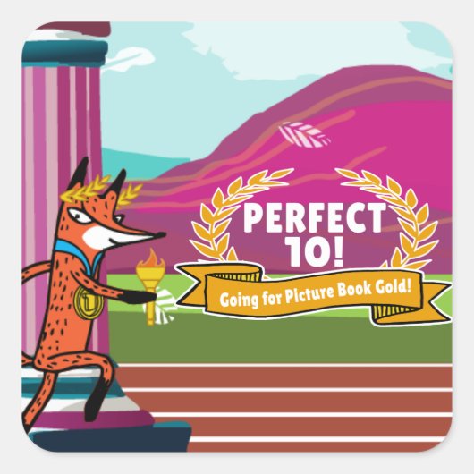 写真ブックサミット2024ステッカー スクエアシール (正面)