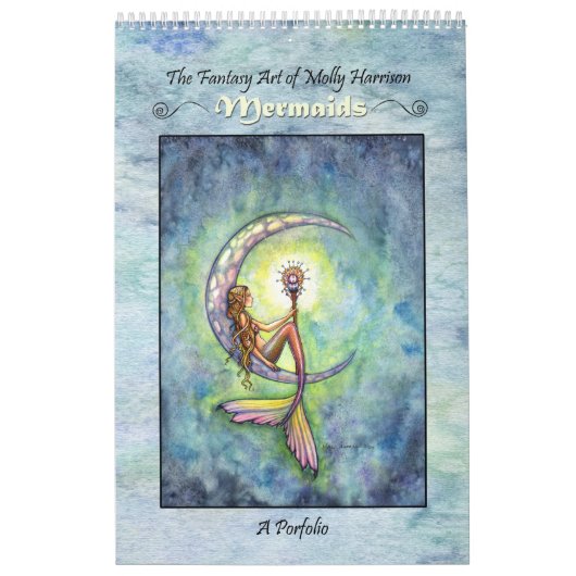 写真ブック・オブ・メルメイズ・ポートフォリオ・モリー・ハリソン カレンダー (カバー)