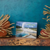 写真プラーク – イエローストーンゲイザー フォトプラーク (側面)