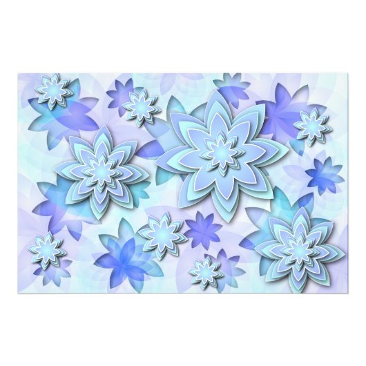 写真プリント抽象芸術蓮の花 フォトプリント            (正面)