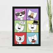 写真プロップス猫 カード (正面)