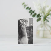 写真プロフェッショナルモダンミニマル写真 名刺 (スタンド正面)