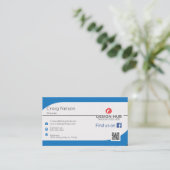 写真プロフェッショナル名刺 名刺 (スタンド正面)