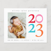 写真ベビーお誕生日おめでとうございます (正面)