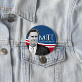 写真ボタン – Mitt for President 缶バッジ (インサイチュ)