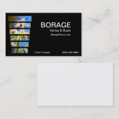 写真ボラージハーブの名刺 名刺 (正面/裏面)