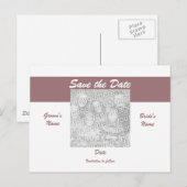 写真ポストカードの保存カスタマイズ-  案内ポストカード (正面/裏面)