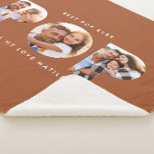 写真ポップ・アートの数々のモダンエレガントterracotta gift file シェルパブランケット (3/4)