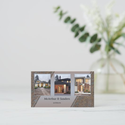 写真ポートフォリオArchitect名刺 名刺 (スタンド正面)