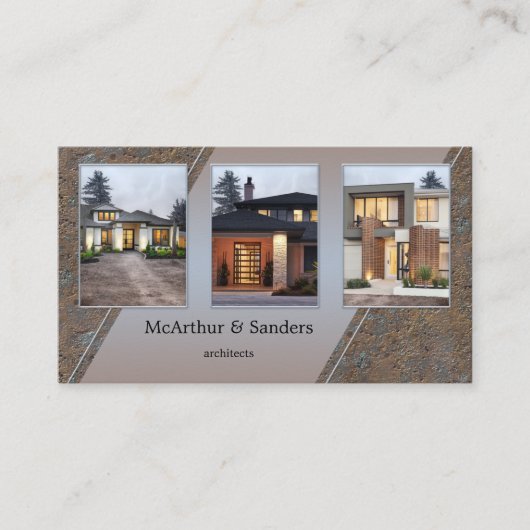 写真ポートフォリオArchitect名刺 名刺 (正面)