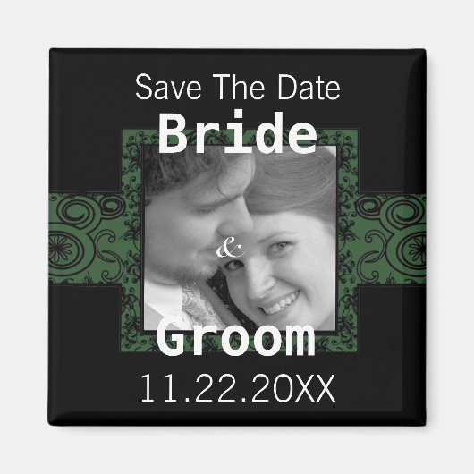 写真マグネットの日付を保存 –  マグネット (正面)