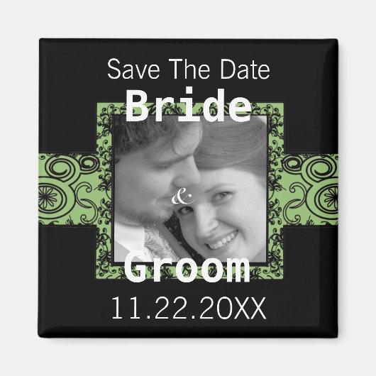 写真マグネットの日付を保存 –  マグネット (正面)