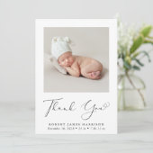 写真ミニマルありがとうお誕生発表 (スタンド正面)