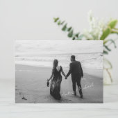 写真ミニマルスクリプ結婚トの展開と披露宴 招待状 (スタンド正面)