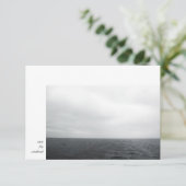 写真ミニマルモダン白黒結婚の週末 セーブザデート (スタンド正面)