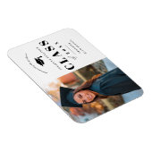 写真ミニマル卒業発表の入力 マグネット (右側)