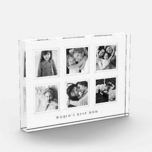 写真ミニマル白黒フォトワールドのマ最高のイ フォトブロック (左)