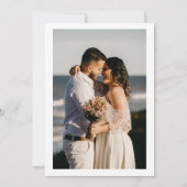 写真ミニマル私たちは駆け落ちをした 案内状 (裏面)