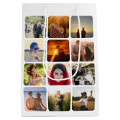 写真メディアのアップロード抱き枕 ミディアムペーパーバッグ (裏面)