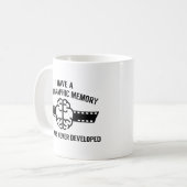 写真メモリ コーヒーマグカップ (正面左)