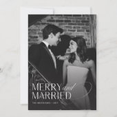 写真メリーの結婚したクリスマスカード シーズンカード (正面)