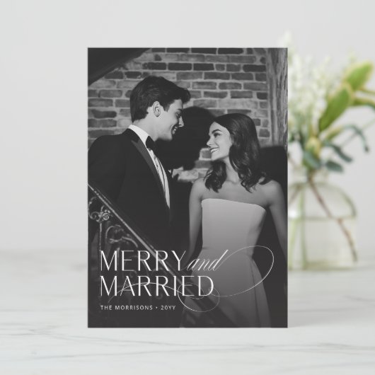 写真メリーの結婚したクリスマスカード シーズンカード (スタンド正面)