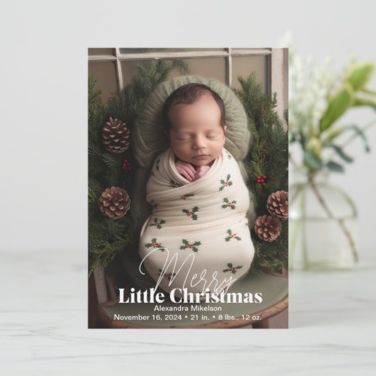 写真メリーリトルクリスマス シーズンカード (スタンド正面)