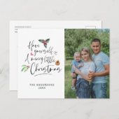 写真メリーリトルクリスマス シーズンポストカード (正面/裏面)