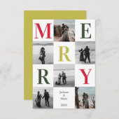 写真メリー数々のクリスマスデザイン (正面/裏面)