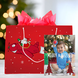 写真メリー賛美、雪の結晶、クリスマスの木 シーズンポストカード