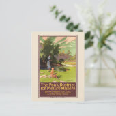 写真メーカーのヴィンテージPosteのピーク地区 ポストカード (スタンド正面)