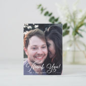 写真モダンありがとう ポストカード (スタンド正面)