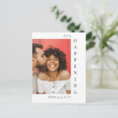 写真モダンついに可愛いシンプルSa 案内ポストカード (スタンド正面)