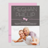 写真モダンで日付を保存 セーブザデート (正面/裏面)