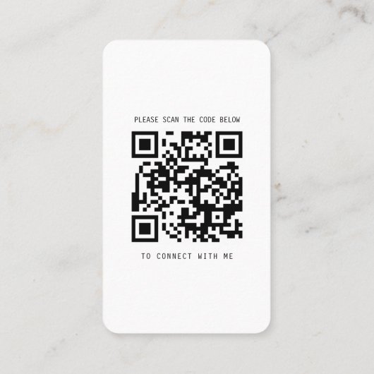 写真モダンとソーシャルメディア付き名刺 名刺 (裏面)