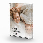 写真モダンと最も重要な事項前向き引用文 フォトブロック (右)