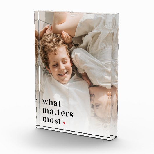 写真モダンと最も重要な事項前向き引用文 フォトブロック (右)