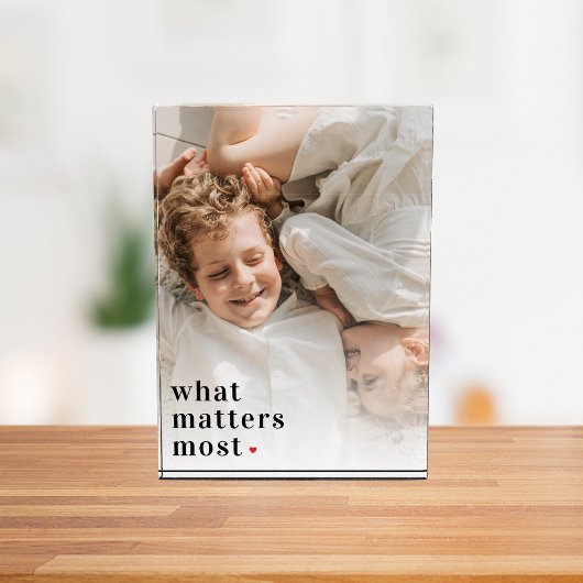 写真モダンと最も重要な事項前向き引用文 フォトブロック