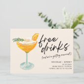 写真モダンのおもしろい結婚式の日付の保存 セーブザデート (スタンド正面)