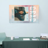 写真モダンのカラフル卒業パーティー 横断幕 (トレードショー)